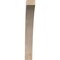 Ekena Millwork 3 1/2"W x 26"D x 26"H Thorton Smooth Knee Brace, Douglas Fir BRC04X26X26THR00SDF - alternate 3